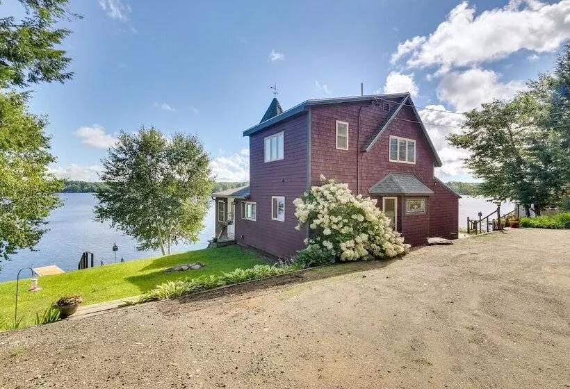 Maine Lake House W/ Private Dock & Kayaks!
