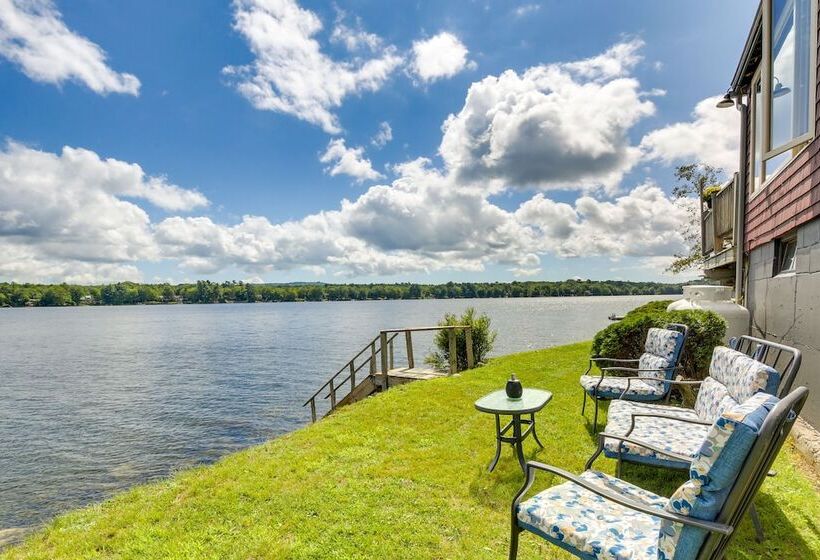 Maine Lake House W/ Private Dock & Kayaks!