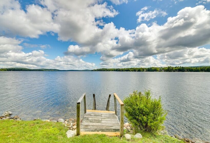 Maine Lake House W/ Private Dock & Kayaks!