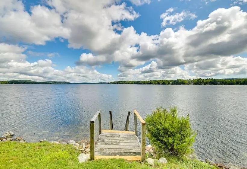 Maine Lake House W/ Private Dock & Kayaks!