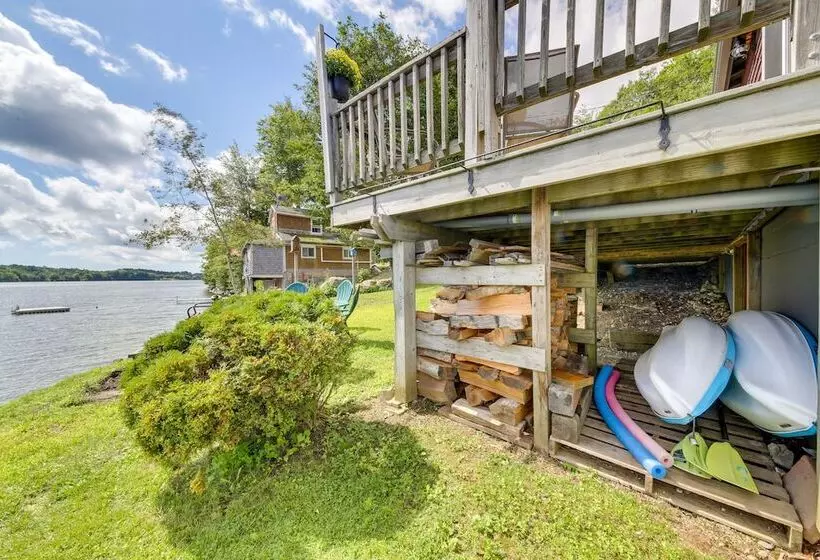 Maine Lake House W/ Private Dock & Kayaks!