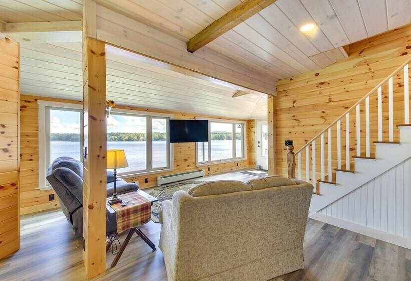 Maine Lake House W/ Private Dock & Kayaks!