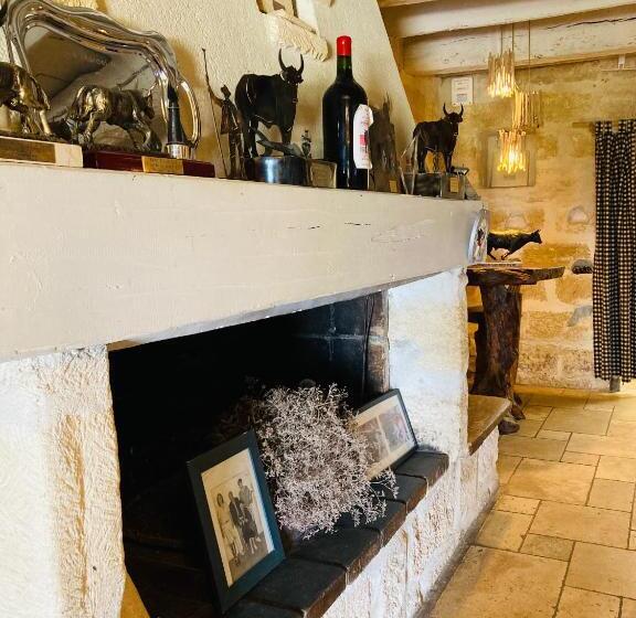 تختخواب و صبحانه Manade Des Baumelles