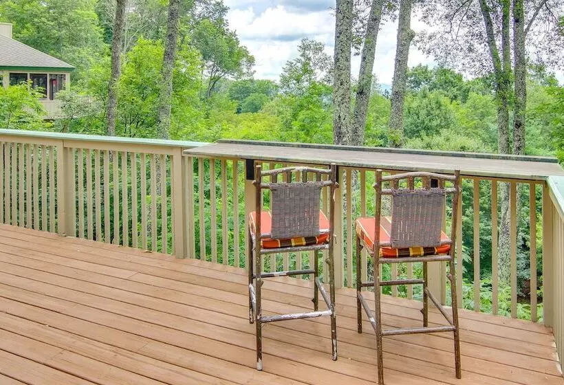 Deck & Game Room: Blue Ridge Mountain Home!