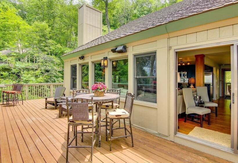 Deck & Game Room: Blue Ridge Mountain Home!