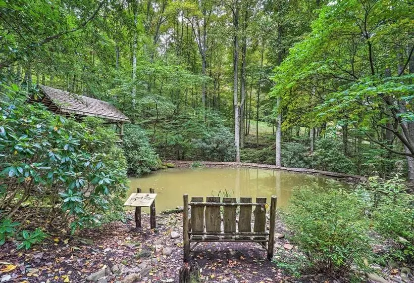 Deck & Game Room: Blue Ridge Mountain Home!