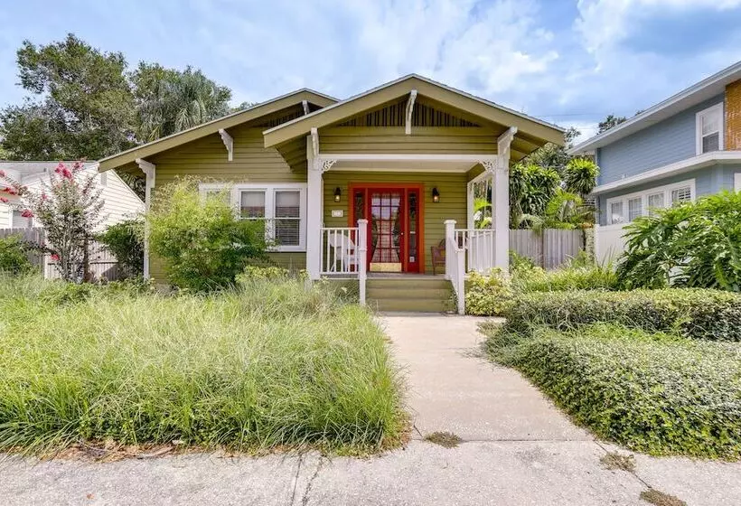 Charming St Petersburg Bungalow 2 Mi To Downtown!