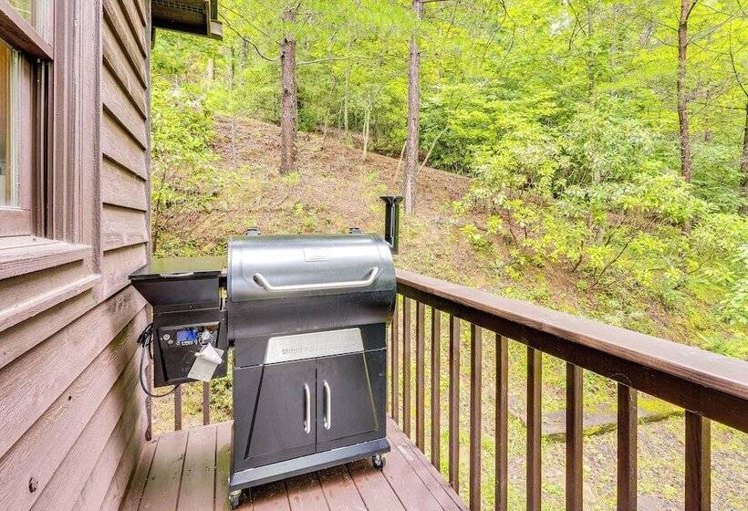 Cozy Murphy Cabin Retreat: Hot Tub & Mtn Views!