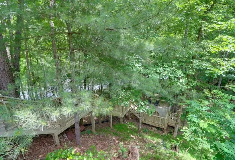 Hayesville River Run Home On Hiwassee River!