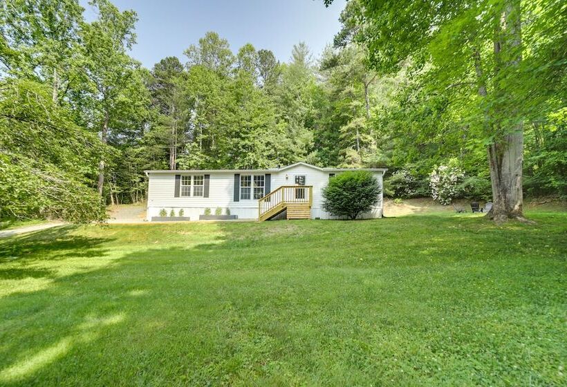 North Carolina Home Near Mountain Biking & Fishing