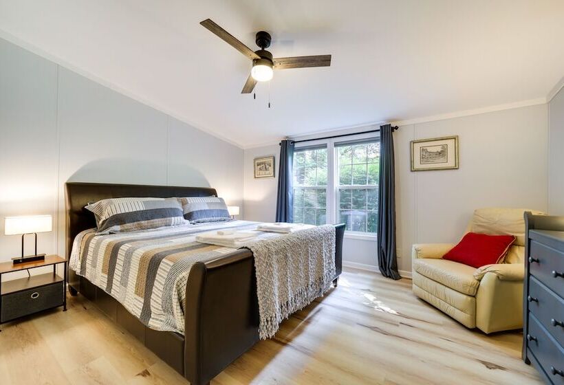 North Carolina Home Near Mountain Biking & Fishing