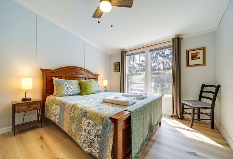 North Carolina Home Near Mountain Biking & Fishing