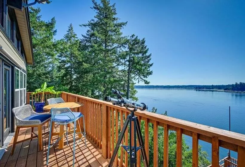 Private Beach At Waterfront Harstine Island Escape