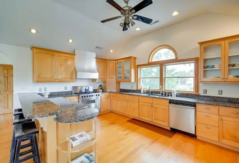 Waterfront Outer Banks Home W/ Beach Access