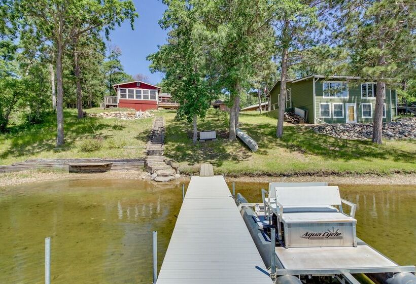Waterfront Pequot Lakes Cabin: Fire Pit + Views!