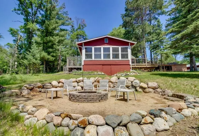 Waterfront Pequot Lakes Cabin: Fire Pit + Views!