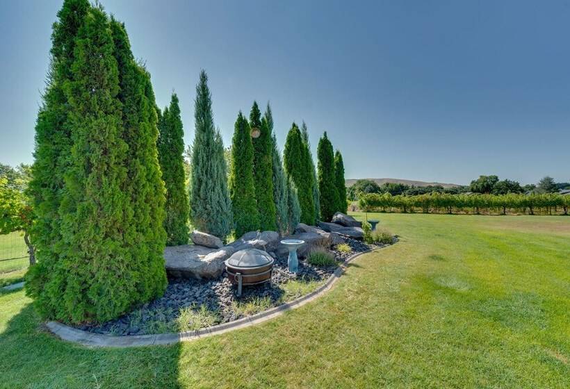 West Richland Home W/ Vineyard & Mountain Views!