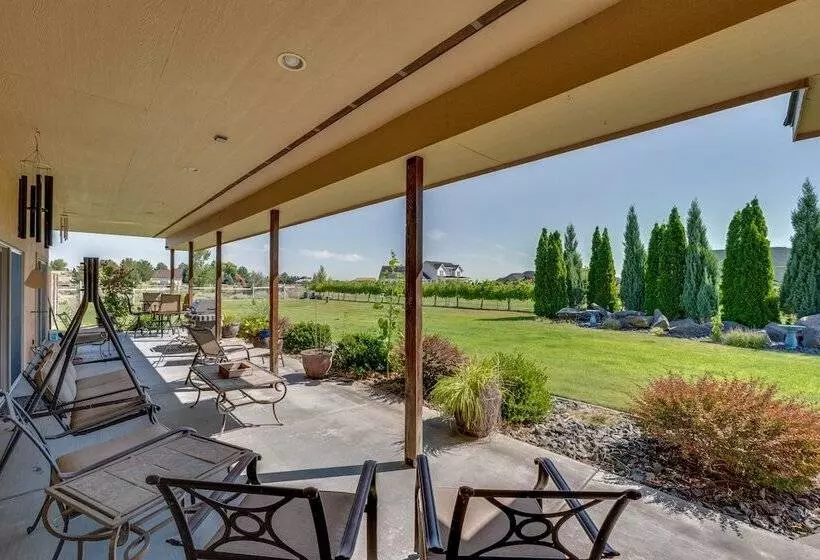 West Richland Home W/ Vineyard & Mountain Views!