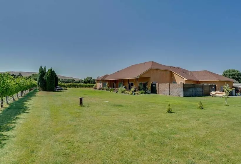 West Richland Home W/ Vineyard & Mountain Views!