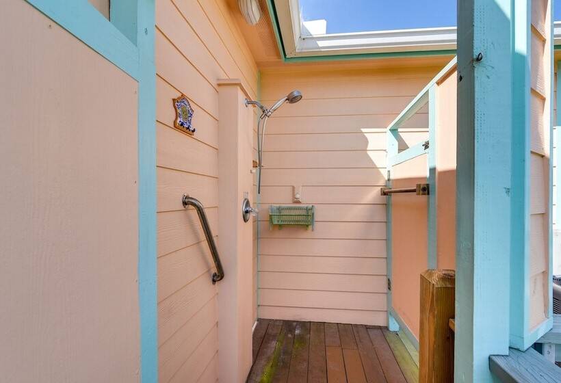 Ocean Views & Walk To Shore: Crystal Beach Home!