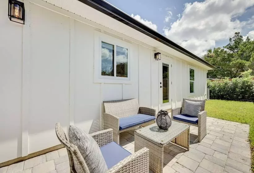 St Augustine Home W/ Patio   1 Mi To Beaches!