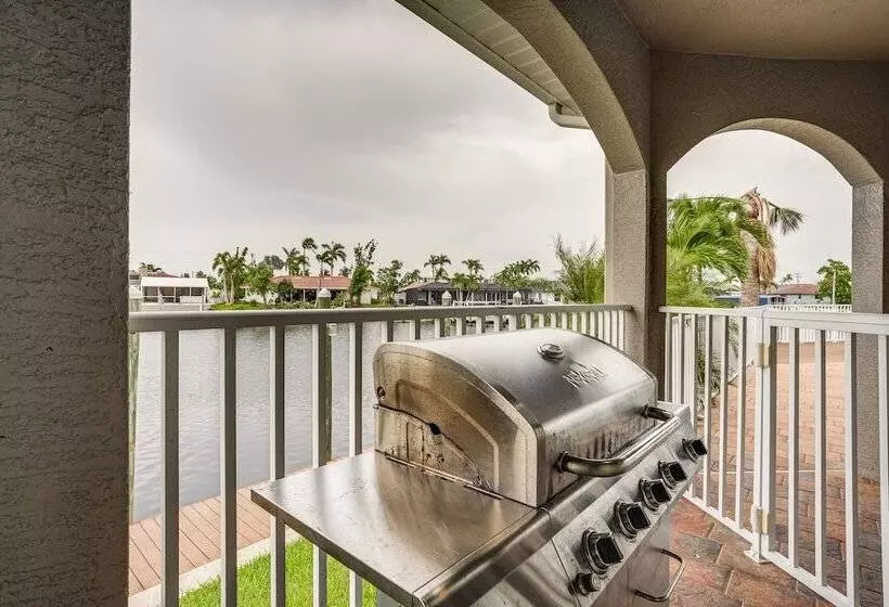 Pool & Boat Dock: Pet Friendly Cape Coral Home