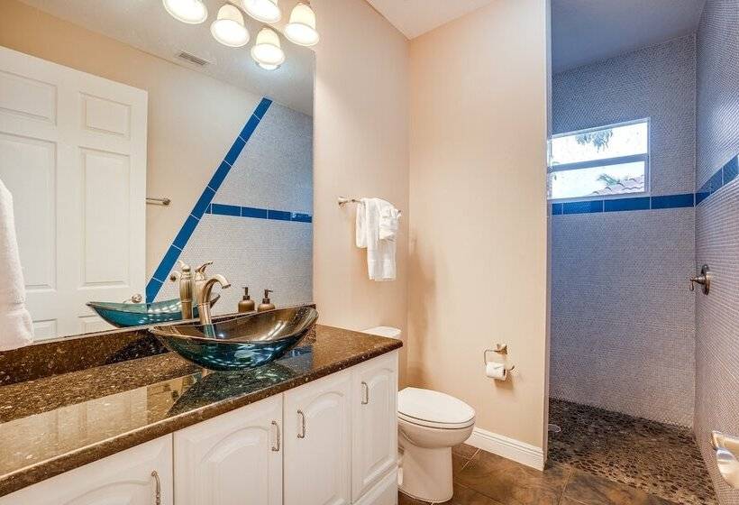 Pool & Boat Dock: Pet Friendly Cape Coral Home