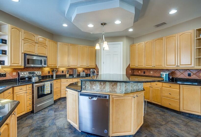 Pool & Boat Dock: Pet Friendly Cape Coral Home