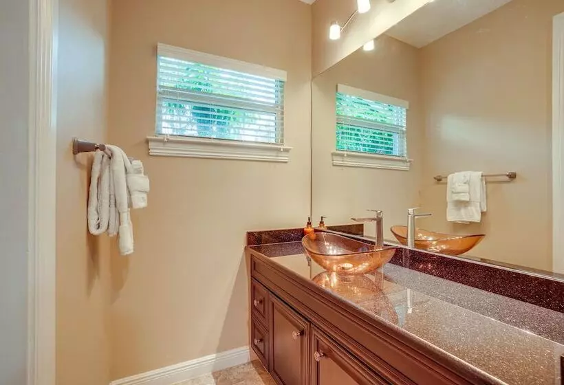 Pool & Boat Dock: Pet Friendly Cape Coral Home