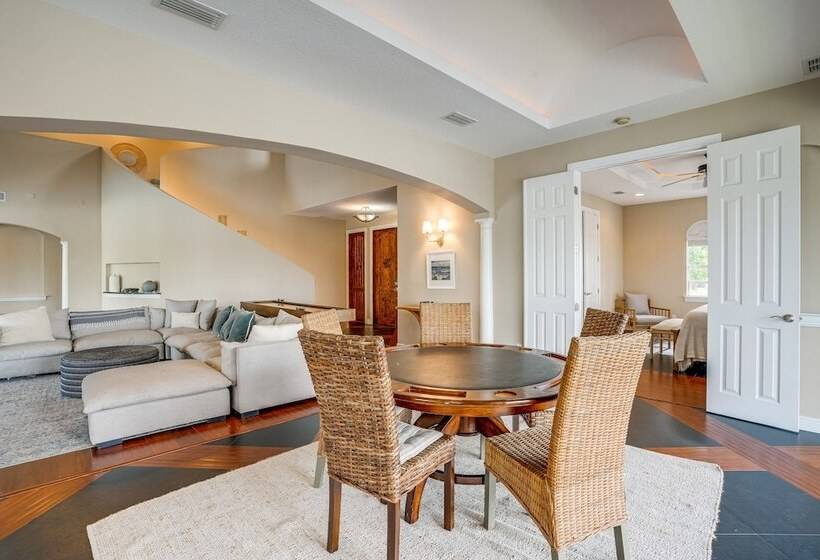 Pool & Boat Dock: Pet Friendly Cape Coral Home