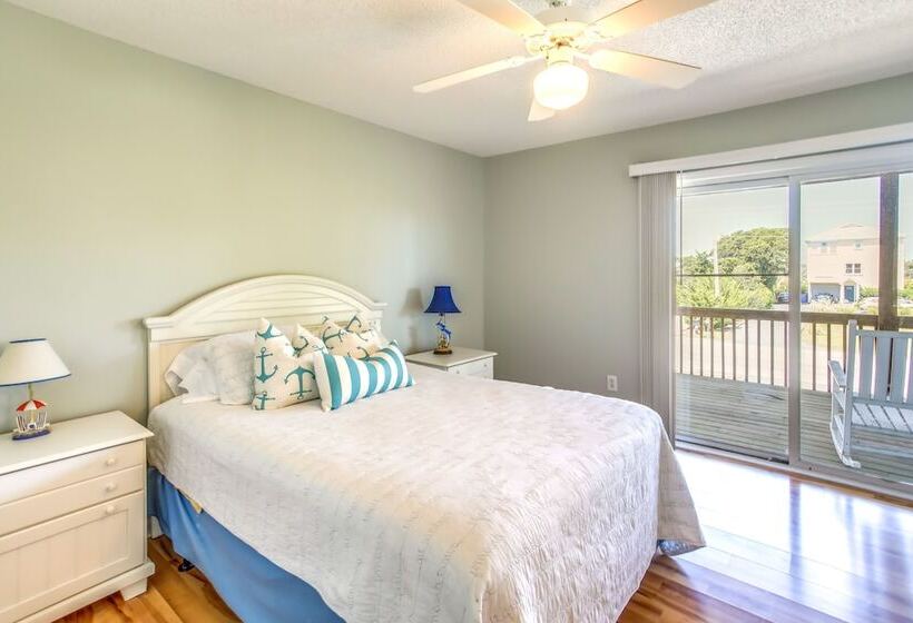 Steps To Beach: Surf City Vacation Rental!