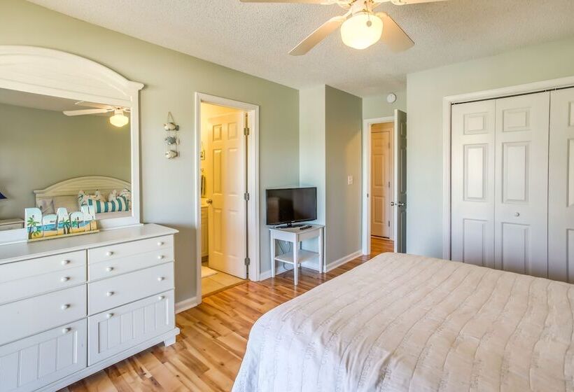 Steps To Beach: Surf City Vacation Rental!