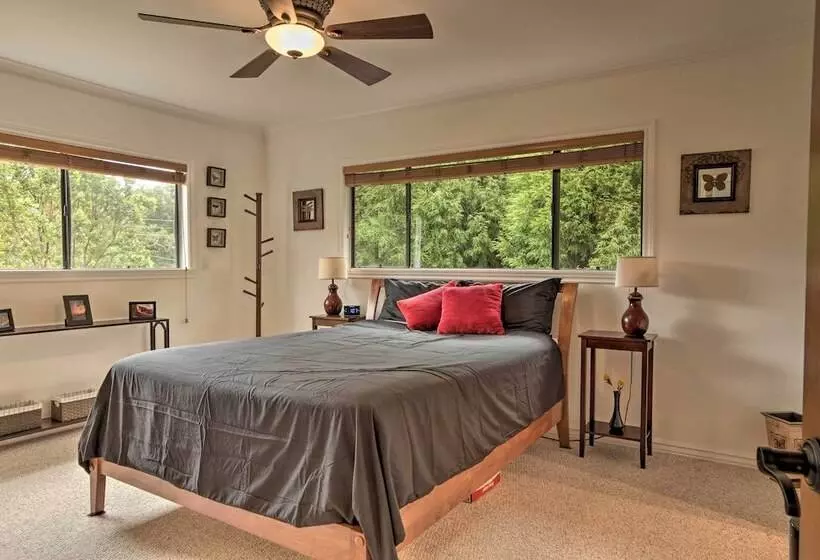 Peaceful Volcano Home Near National Park!
