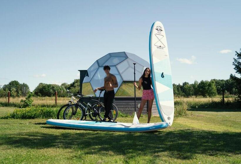 Отель 15 Minutit Haapsalust, ööbimine Klaaskuplis