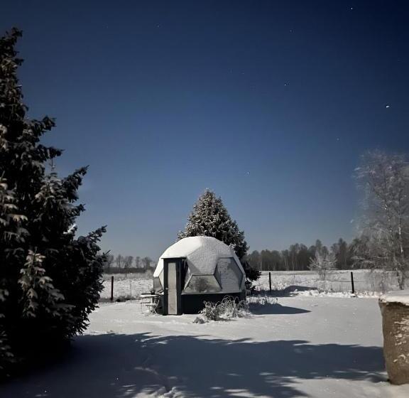 Отель 15 Minutit Haapsalust, ööbimine Klaaskuplis