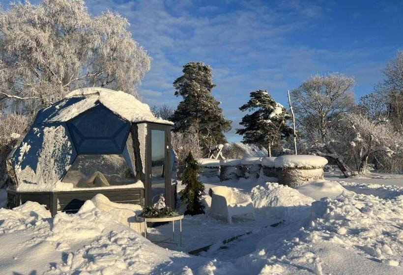 Отель 15 Minutit Haapsalust, ööbimine Klaaskuplis