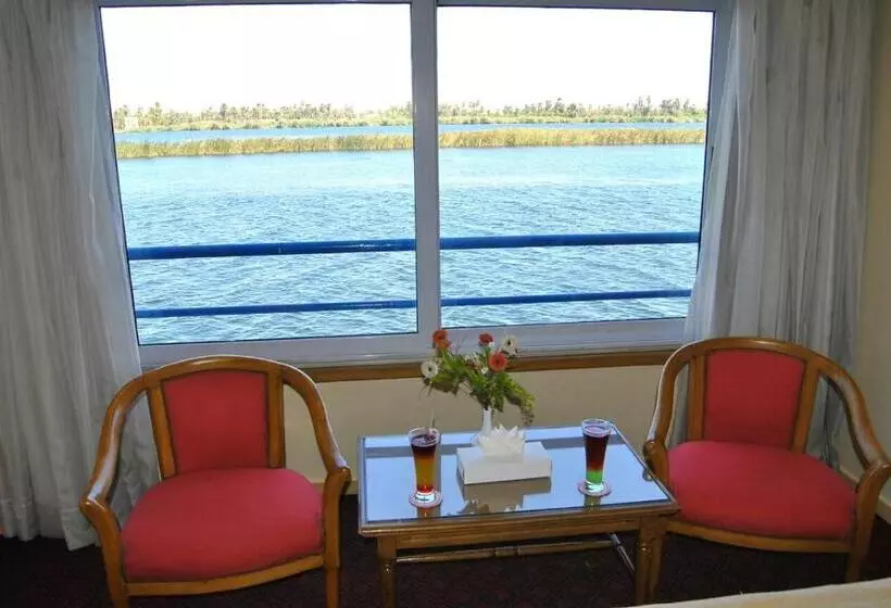 هتل Upper Sky Tours 5 Stars Nile Cruises Sailing From Luxor To Aswan Every Saturday & Monday For 4 Night