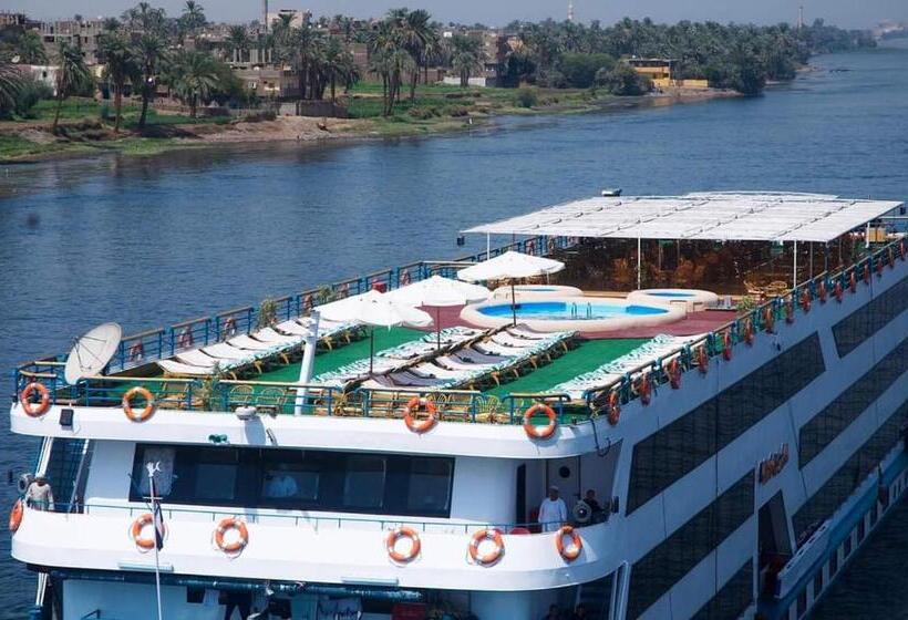 هتل Upper Sky Tours 5 Stars Nile Cruises Sailing From Luxor To Aswan Every Saturday & Monday For 4 Night