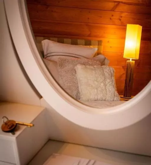ベッドアンドブレックファースト Chambres Et Table D Hôtes Au Chalet Datcha