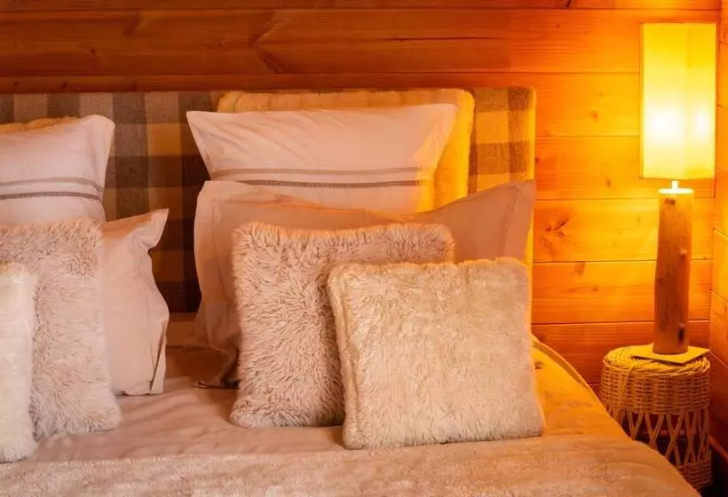 ベッドアンドブレックファースト Chambres Et Table D Hôtes Au Chalet Datcha