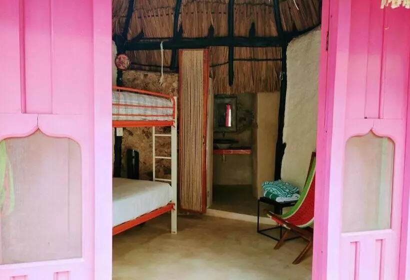 ホテル Y Museo Aldea Maya Toktli Orígenes   Casa Maya Melipona   Alberca, Wifi Starlink, Tour Museo