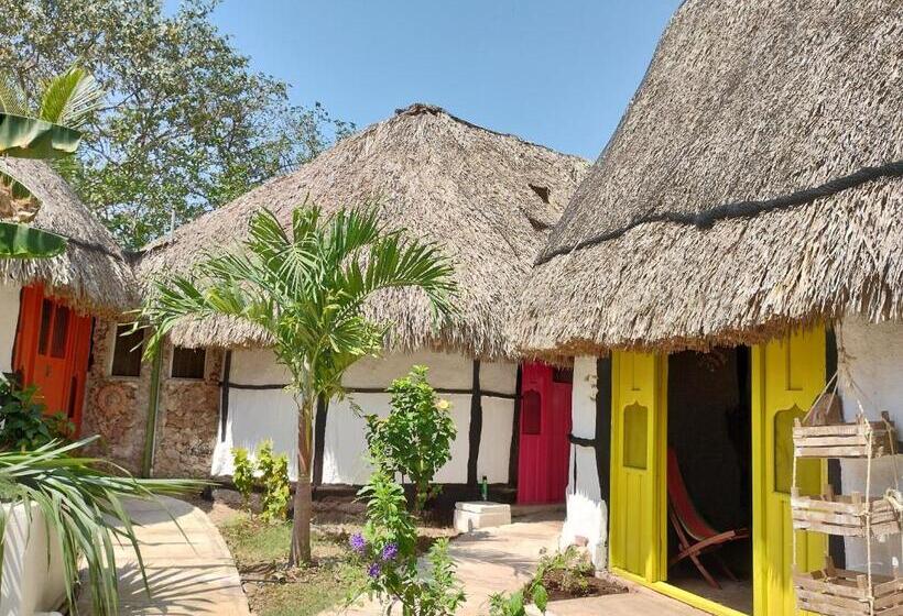 فندق Y Museo Aldea Maya Toktli Orígenes Casa Maya Melipona Alberca, Wifi Starlink, Tour Museo