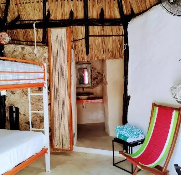 ホテル Y Museo Aldea Maya Toktli Orígenes   Casa Maya Melipona   Alberca, Wifi Starlink, Tour Museo