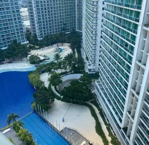ペンション Condo Azure Staycation In Paranaque Beach View