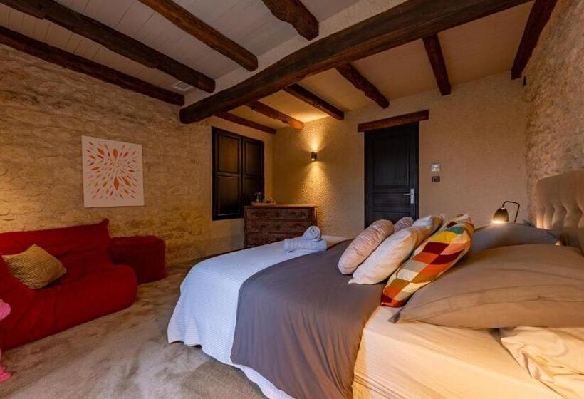 ベッドアンドブレックファースト Les Chambres Du Presbytère