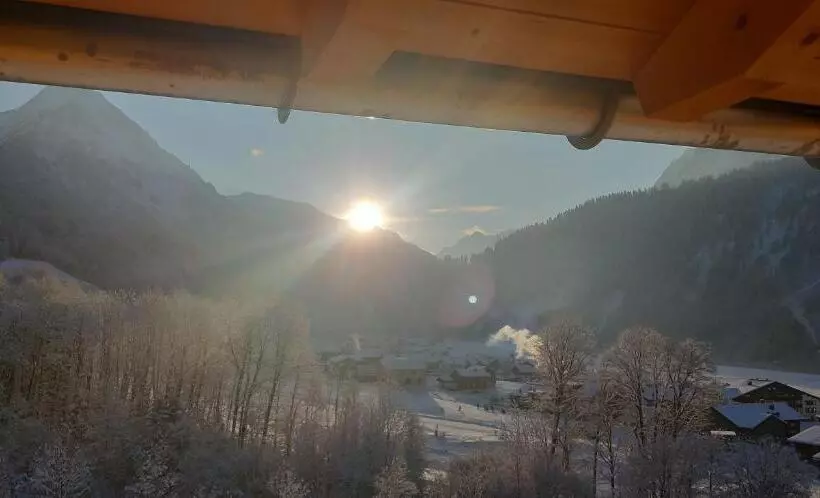 Hotelli Ferienwohnung Bergtraum