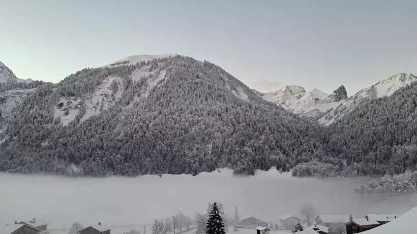 Hotelli Ferienwohnung Bergtraum