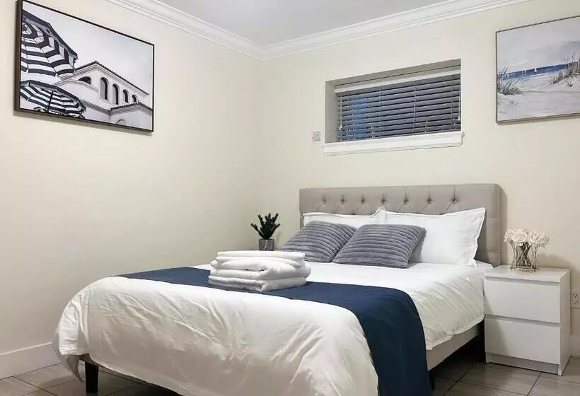 پانسیون Private Entry 2 Bedrooms Entire Suite Free Parking Near Skytrain Metrotown