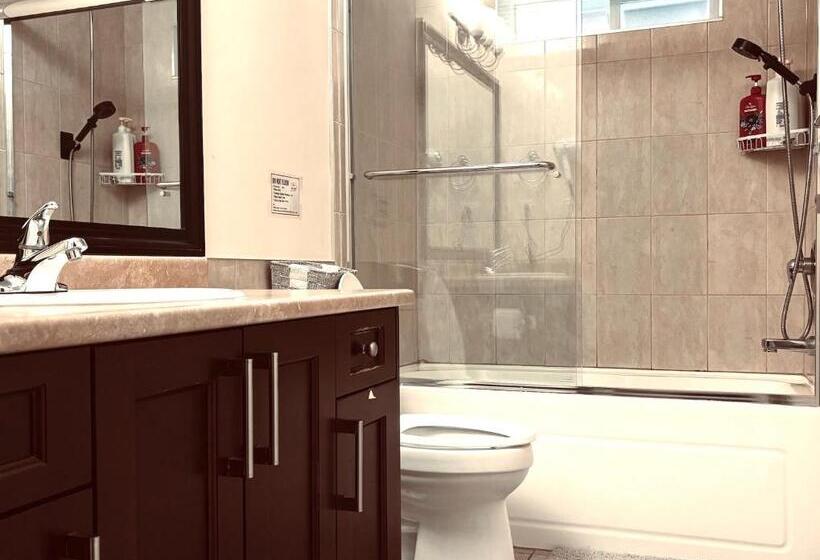 Pension Private Entry 2 Bedrooms Entire Suite Free Parking Near Skytrain Metrotown