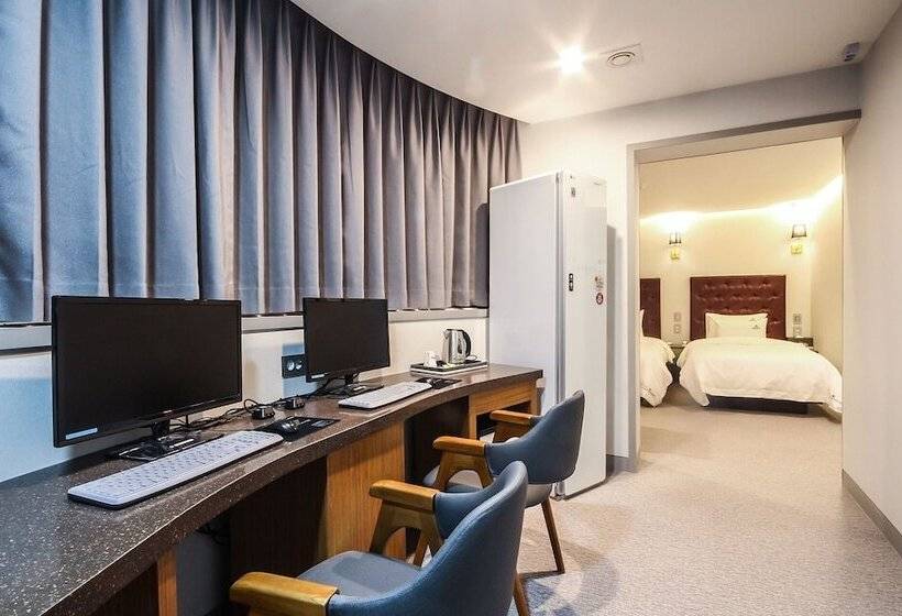 모텔 Busan Oncheonjang Hotel Mithuna